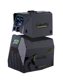 Cobramig 300-sold indivually-power supply only or wire feeder only