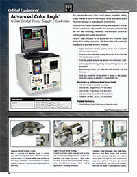 ACL Advanced Color Logic Literature/Catalog page