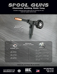Spool Gun Sales Sheet