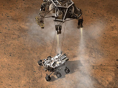 Mars Science Laboratory spacecraft launched